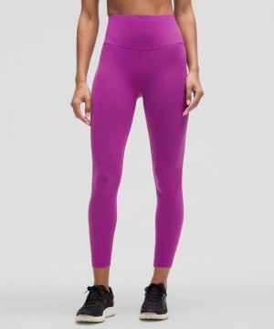 Κολαν Lululemon Wunder Train High-Rise Tight 25" γυναικεια μωβ | Greece-6943521