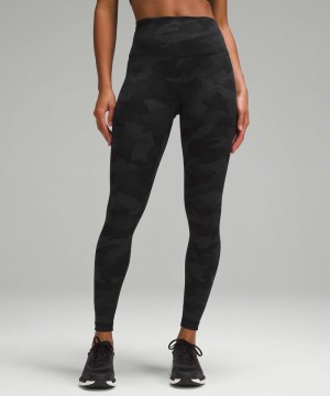 Κολαν Lululemon Wunder Train High-Rise Tight 28" γυναικεια καμουφλάζ μαυρα Πολύχρωμο | Greece-3890421