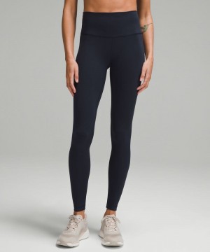 Κολαν Lululemon Wunder Train High-Rise Tight 28" γυναικεια σκουρο μπλε | Greece-3089526