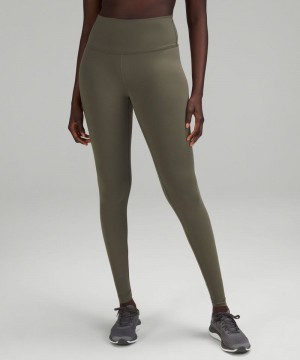 Κολαν Lululemon Wunder Train High-Rise Tight 28" γυναικεια πρασινο | Greece-3762159