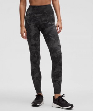 Κολαν Lululemon Wunder Train High-Rise Tight 28" γυναικεια μαυρα Πολύχρωμο | Greece-3951602
