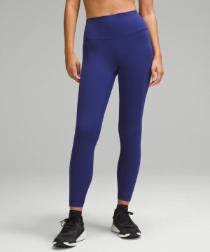 Κολαν Lululemon Wunder Train High-Rise Tight 25" γυναικεια μπλε | Greece-6581904