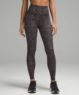 Κολαν Lululemon Wunder Train High-Rise Tight 28" γυναικεια ροζ Πολύχρωμο | Greece-6208451