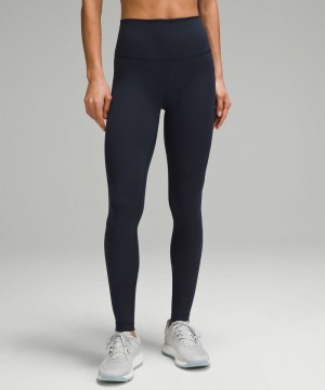 Κολαν Lululemon Wunder Train High-Rise Tight 31" γυναικεια σκουρο μπλε | Greece-3548269