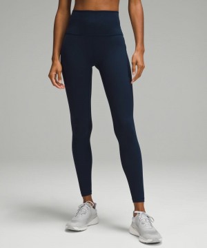 Κολαν Lululemon Wunder Train High-Rise Tight with Pockets 28" γυναικεια σκουρο μπλε | Greece-8134057