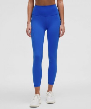 Κολαν Lululemon Wunder Train High-Rise Tight with Pockets 25" γυναικεια μπλε | Greece-0785692