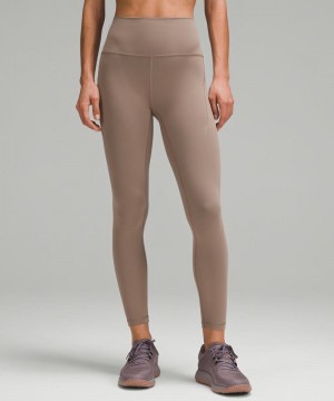 Κολαν Lululemon Wunder Train High-Rise Tight with Pockets 25" γυναικεια γκρι | Greece-7065841