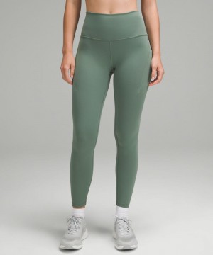 Κολαν Lululemon Wunder Train High-Rise Tight with Pockets 25" γυναικεια γκρι | Greece-2361479
