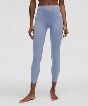 Κολαν Lululemon Wunder Under Everlux High-Rise Tight 25" γυναικεια μπλε | Greece-4819273