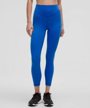 Κολαν Lululemon Wunder Under Everlux High-Rise Tight 25" γυναικεια μπλε | Greece-5069314