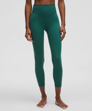 Κολαν Lululemon Wunder Under Luxtreme High-Rise Tight 25" γυναικεια τυρκουάζ | Greece-6309487