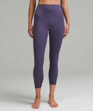 Κολαν Lululemon Wunder Under Nulux High-Rise Tight 25" γυναικεια βαθυ γκρι | Greece-4961587