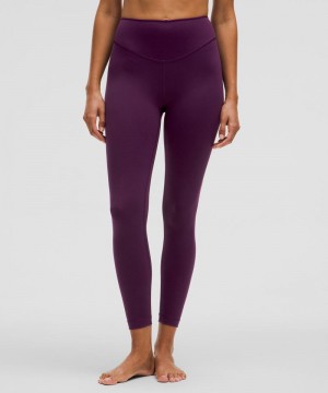 Κολαν Lululemon Wunder Under Nulux High-Rise Tight 25" γυναικεια μωβ | Greece-5374108