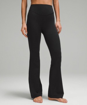 Κολαν Lululemon Wunder Under SmoothCover High-Rise Flared γυναικεια μαυρα | Greece-4956170