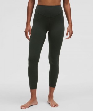 Κολαν Lululemon Wunder Under SmoothCover High-Rise Tight 25" γυναικεια βαθυ πρασινο | Greece-8692470