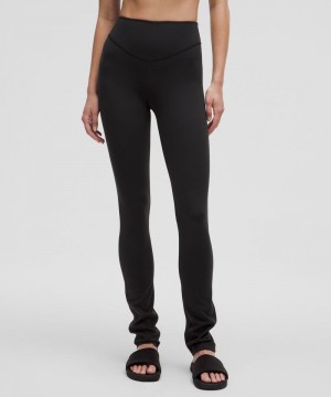 Κολαν Lululemon Wunder Under SmoothCover Ruched Regular γυναικεια μαυρα | Greece-8614905