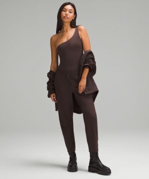 Κορμακια Lululemon Wundermost Ultra-Soft Nulu Asymmetrical γυναικεια σοκολάτα | Greece-4217603