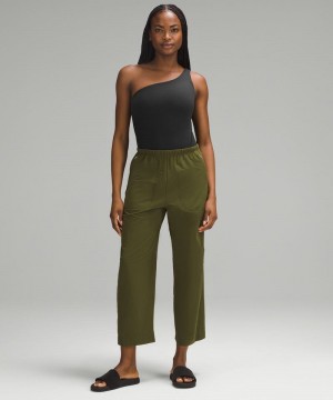 Κορμακια Lululemon Wundermost Ultra-Soft Nulu Asymmetrical γυναικεια μαυρα | Greece-3809546