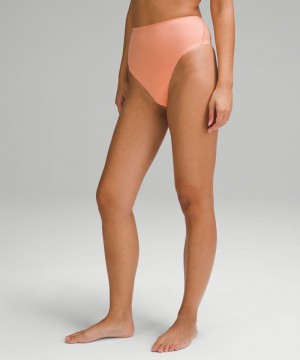εσωρουχα Lululemon Wundermost Ultra-Soft Nulu High-Waist Thong γυναικεια κοραλι | Greece-7365902