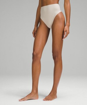 εσωρουχα Lululemon Wundermost Ultra-Soft Nulu High-Waist Thong γυναικεια καφε | Greece-1208453