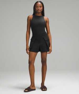 Κορμακια Lululemon Wundermost Ultra-Soft Nulu High-Neck Sleeveless γυναικεια μαυρα | Greece-9283146