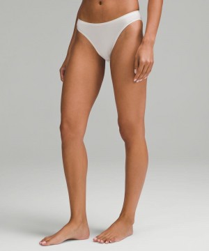 εσωρουχα Lululemon Wundermost Ultra-Soft Nulu Mid-Rise Bikini γυναικεια Μπεζ | Greece-2784961