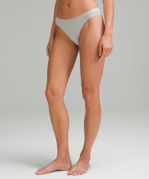 εσωρουχα Lululemon Wundermost Ultra-Soft Nulu Mid-Rise Bikini γυναικεια γκρι | Greece-2481769