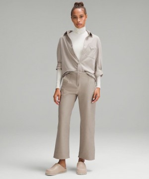 Κορμακια Lululemon Wundermost Ultra-Soft Nulu Turtleneck γυναικεια Μπεζ | Greece-7563948