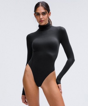 Κορμακια Lululemon Wundermost Ultra-Soft Nulu Turtleneck γυναικεια μαυρα | Greece-6728501