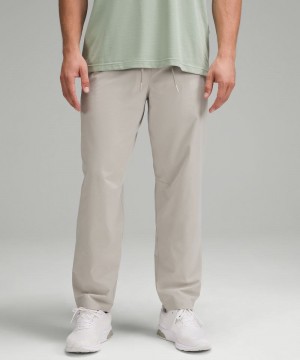 Παντελονι Lululemon Zeroed In Classic-Fit ανδρικα Μπεζ | Greece-5267904