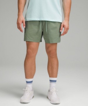 Σορτσ Lululemon Zeroed In Linerless 5" ανδρικα γκρι | Greece-7208365