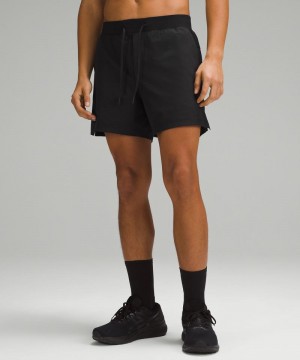 Σορτσ Lululemon Zeroed In Linerless 5" ανδρικα μαυρα | Greece-0751843