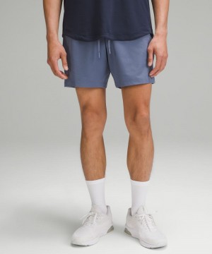 Σορτσ Lululemon Zeroed In Linerless 7" ανδρικα μπλε | Greece-4792613