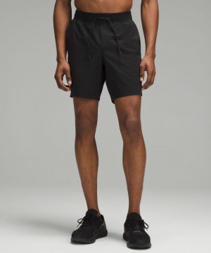 Σορτσ Lululemon Zeroed In Linerless 7" ανδρικα μαυρα | Greece-4695813