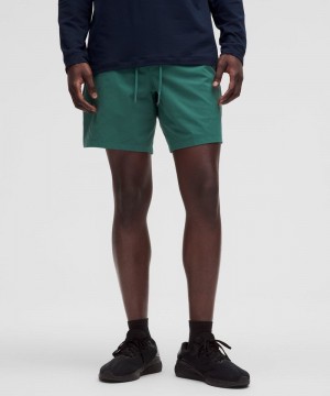 Σορτσ Lululemon Zeroed In Linerless 7" ανδρικα τυρκουάζ | Greece-4053176