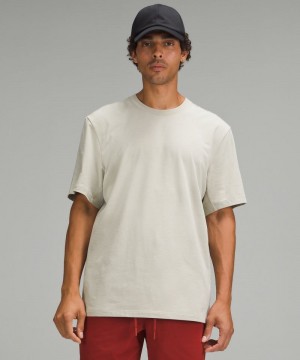 μπλουζακια Lululemon Zeroed In Short-Sleeve ανδρικα Μπεζ | Greece-1739528