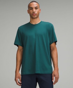 μπλουζακια Lululemon Zeroed In Short-Sleeve ανδρικα τυρκουάζ | Greece-8194735