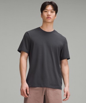μπλουζακια Lululemon Zeroed In Short-Sleeve ανδρικα βαθυ γκρι | Greece-7814360