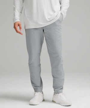 Παντελονι Lululemon Zeroed In Slim-Fit ανδρικα γκρι | Greece-1735946