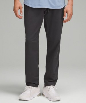 Παντελονι Lululemon Zeroed In Slim-Fit ανδρικα βαθυ γκρι | Greece-9654087