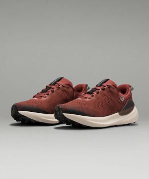 Παπουτσια Trail Lululemon Beyondfeel ανδρικα κοκκινα ασπρα μαυρα | Greece-8012473