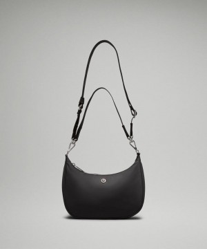 τσάντεσ ώμου Lululemon Adjustable Mini Shoulder Bag 3L γυναικεια μαυρα | Greece-9052837