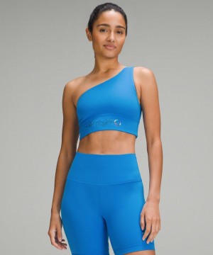 Αθλητικο Σουτιεν Lululemon Align™ Asymmetrical Light Support, A/B Cup γυναικεια μπλε | Greece-4753906