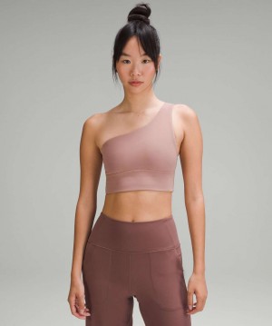 Αθλητικο Σουτιεν Lululemon Align™ Asymmetrical Light Support, A/B Cup γυναικεια ροζ | Greece-5269371