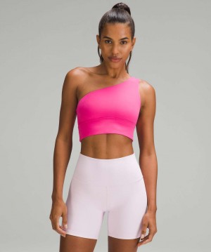 Αθλητικο Σουτιεν Lululemon Align™ Asymmetrical Light Support, A/B Cup γυναικεια ροζ | Greece-9608214