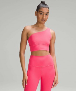 Αθλητικο Σουτιεν Lululemon Align™ Asymmetrical Light Support, A/B Cup γυναικεια ροζ | Greece-2354017