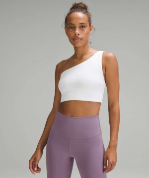 Αθλητικο Σουτιεν Lululemon Align™ Asymmetrical Light Support, C/D Cup γυναικεια ασπρα | Greece-2013756