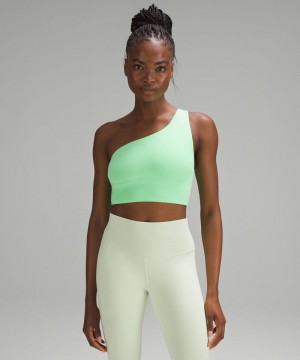 Αθλητικο Σουτιεν Lululemon Align™ Asymmetrical Light Support, C/D Cup γυναικεια πρασινο | Greece-8507264