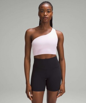 Αθλητικο Σουτιεν Lululemon Align™ Asymmetrical Light Support, C/D Cup γυναικεια ροζ | Greece-0914876