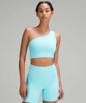 Αθλητικο Σουτιεν Lululemon Align™ Asymmetrical Light Support, C/D Cup γυναικεια μπλε | Greece-9462037